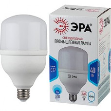 Лампа LED E27/T120 цилиндр,  40W, 4000K, 3200Лм, ЭРА [LED POWER T120-40W-4000-E27]