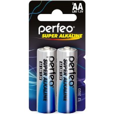 Батарейка Perfeo AA LR6 Alkaline [BL2/40] [PF LR6/2BL mini]