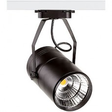 Светильник трековый 1ф LED 10W, 4000K, 1050Лм, d72 L120, 1xCOB, черный, MLP