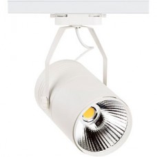 Светильник трековый 1ф LED 10W, 4000K, 1050Лм, d72 L120, 1xCOB, белый, MLP