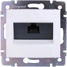 Розетка с/у компьютерная 1xRJ45, IP20, Legrand Valena [774230] белый