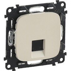 Розетка с/у компьютерная 1xRJ45, IP20, Legrand Valena Allure [753840] сл. кость