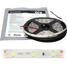 Лента LED 12В IP65 SMD2835  60/м, б/хол, 4.8Вт/м, 5м/ц.1м, VKL эконом