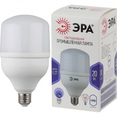 Лампа LED E27/T080 цилиндр,  20W, 6500K, 1600Лм, ЭРА [LED POWER T80-20W-6500-E27]