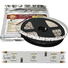 Лента LED 12В IP20 SMD5050  60/м, зеленый, 14.4Вт/м, 5м/ц.1м, LP