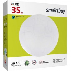 Светильник настенно-потолочный LED 35W, 6000K, 2100Лм, 450*120, SmartBuy Cube [SBL-Cube-35-W-6K]