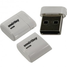 Накопитель USB Flash 64Gb SmartBuy LARA White