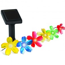 Светильник садовый LED, аккумуляторный на солн. батарее, 400см, цветы, ЭРА [SL-PL400-FLW10]