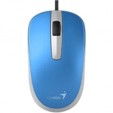 Мышь Genius DX-120, 1000 dpi, синяя, USB