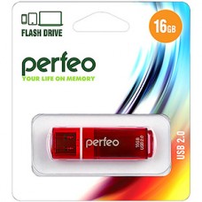 Накопитель USB Flash 16Gb Perfeo C13 Red