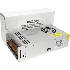 Блок питания 12V 400W, IP20, металлический корпус, кулер, SmartBuy [SBL-IP20-Driver-400W]