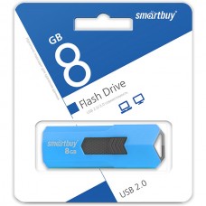 Накопитель USB Flash 8Gb SmartBuy STREAM Blue