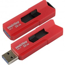 Накопитель USB Flash 32Gb SmartBuy STREAM Red, USB 3.0