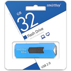 Накопитель USB Flash 32Gb SmartBuy STREAM Blue