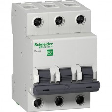 Выключатель автоматический 3п C  20А 4,5кА, Schneider Electric Easy9 [EZ9F34320]