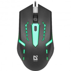 Мышь DEFENDER Hit MB-601, 7цветов, 4кнопки, 800-1200dpi, USB [52601]