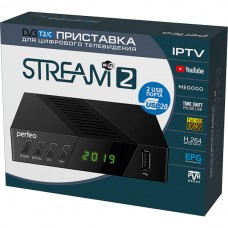 Приставка для цифрового DVB-T2 Perfeo TV STREAM-2 [PF_A4488]