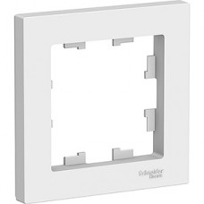 Рамка на 1 пост, IP20, Schneider Electric ATLASDESIGN [ATN000101] белый [45]