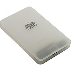 Бокс HDD 2.5'' AgeStar 3UBCP3 white, USB 3.0 - SATA, пластик