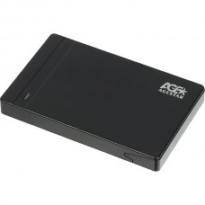 Бокс HDD 2.5'' AgeStar 3UB2P3, USB 3.0 - SATA пластик чёрный
