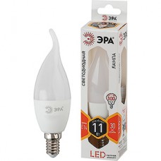 Лампа LED E14/BXS свеча на ветру, 11W, 2700K, 880Лм, ЭРА [LED BXS-11W-827-E14]