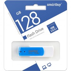 Накопитель USB Flash 128Gb SmartBuy, Diamond Blue USB 3.0