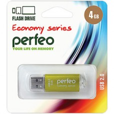 Накопитель USB Flash 4Gb Perfeo E01 Gold