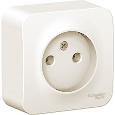 Розетка о/у 2P 16А, Schneider Electric Blanca [BLNRA000102] молочный
