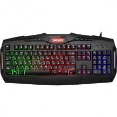 Клавиатура DEFENDER Goser GK-772L RU, RGB подсветка, 19 Anti-Ghost, USB [45772]