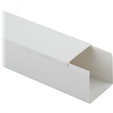 Кабель-канал  60*60 L=2м, цена за 1м, ЭРА [KK-W-60-60][18] белый