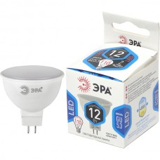 Лампа LED GU5.3/MR16 софит, 12W, 4000K, 960Лм, ЭРА [LED smd MR16-12W-840-GU5.3]