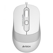 Мышь A4Tech Fstyler FM10 белый/серый оптическая (1600dpi) USB (3but)