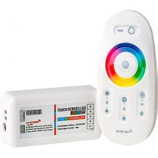 Контроллер ленты LED RGBW 12/24В, 4*6А, радио сенсорный пульт, 85*45*23, GL [GDC-RGBW-288-R-IP20-12]