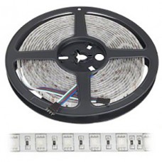 Лента LED 12В IP65 SMD5050  60/м, RGB, 14.4Вт/м, 5м/ц.1м [GLS-5050-60-14.4-12-IP65-RGB]