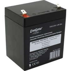 Батарея для UPS 12В/5Aч, Exegate [HR 12-5] (клеммы F2) [10]