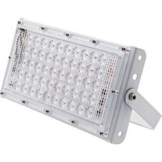 Прожектор LED  50W, 6500K, IP65, SMD, 4000Лм, GLANZEN [FAD-0030-50]