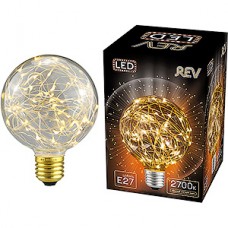 Лампа LED E27/G95 шар с гирляндой COPPER WIRE, 2700K, REV [32444 7]