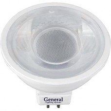 Лампа LED GU5.3/MR16 софит с линзой, 7W, 4500K, 470Лм, GL [GLDEN-MR16-7-230-GU5.3-4500 диффузор]