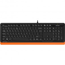 Клавиатура A4Tech Fstyler FK10 черный/оранжевый USB Multimedia
