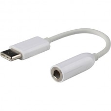 Переходник USB Type-C - Jack3.5(F), Cablexpert [CCA-UC3.5F-01-W] белый