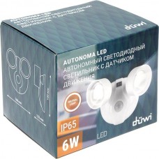 Светильник LED с д/д  2x3W COB, IP65, 4xAA, DUWI Autonoma [24301 4]