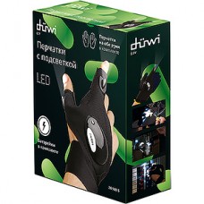 Перчатка со встроенной подсветкой, 2 LED, комплект 2шт, бат. 2хCR2016, REV Glove Lamp [26160 5]