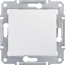 Выключатель с/у 1-кл 10A, IP44, Schneider Electric Sedna [SDN0100321] белый