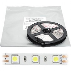 Лента LED 12В IP20 SMD5050  60/м, б/хол, 14.4Вт/м 6500K, 720Лм/м, 5м/ц.1м, GL PRO [503420]