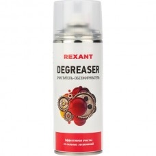 Очиститель обезжириватель, 400мл, аэрозоль, REXANT DEGREASER [85-0006]