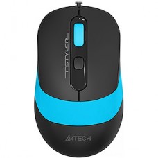 Мышь A4Tech Fstyler FM10 черный/синий оптическая (1600dpi) USB (3but)