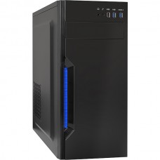 Корпус ExeGate XP-333U, ATX, БП XP600, 1*USB+2*USB3.0, Audio, черный [283080]