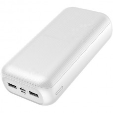 Внешняя батарея Perfeo GOLF G55-C (30000 mah+Micro usb/In Micro usb, Type-C/Out Type-C 2.1A/White)