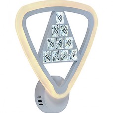 Бра LED 42W, 3000-6500K, 3000Лм, 320*300*50, планка, PL [18028/1W A WHT] белый