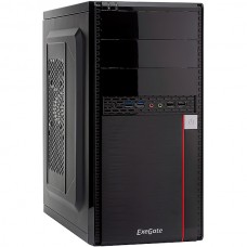 Корпус ExeGate MA-371X Black, БП UN600, 120mm, mATX, 2*USB+2*USB3.0, Audio [277438]